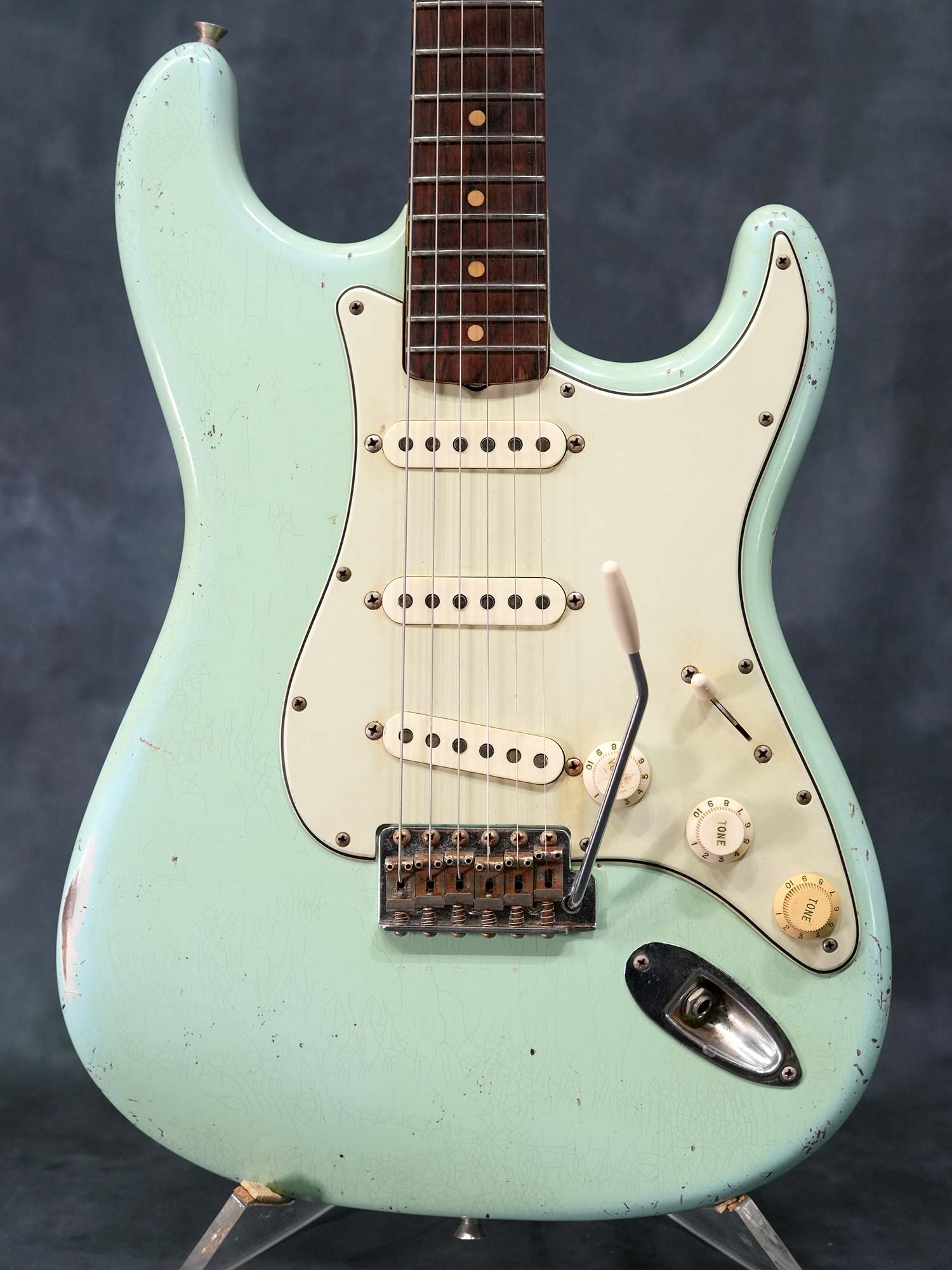 Fender 1963 Neck Stratocaster Component Daphne Blue